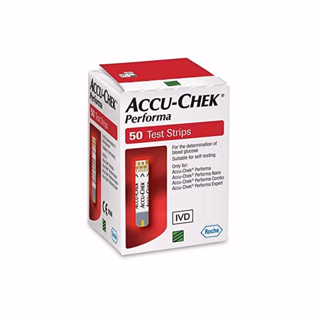 Accu-Chek Performa Ölçüm Çubuğu (50 Adet)