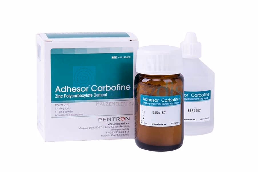 Adhesor Carbofine Çinko Polikarboksilat Siman