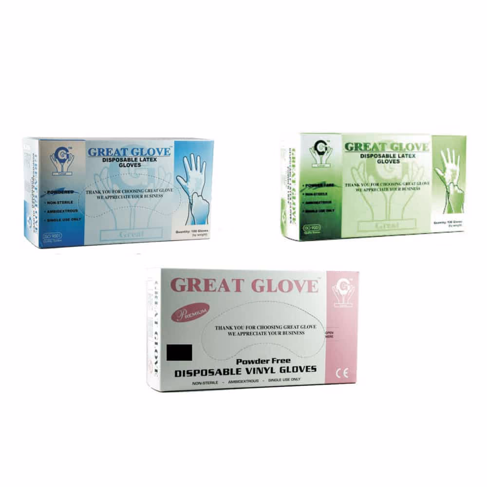 Examination Gloves (Latex / Nitrile)