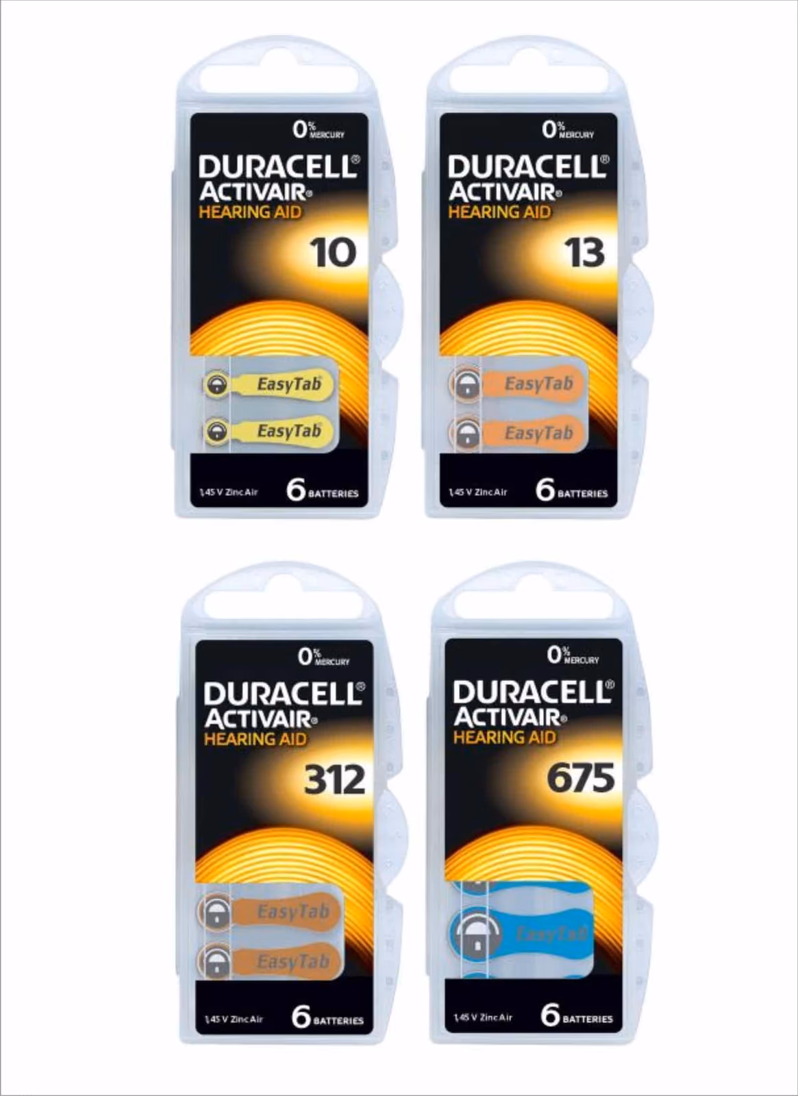 Duracell İşitme Cihazı Pili