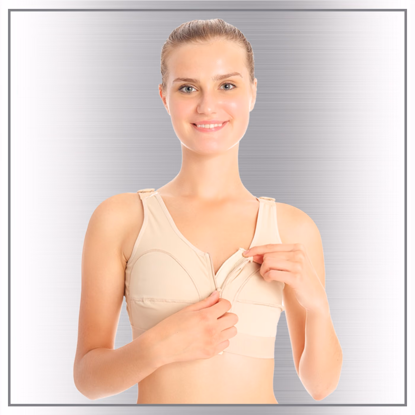 ABC LipoCase LC 201 Post-Operative Bra (Zip)