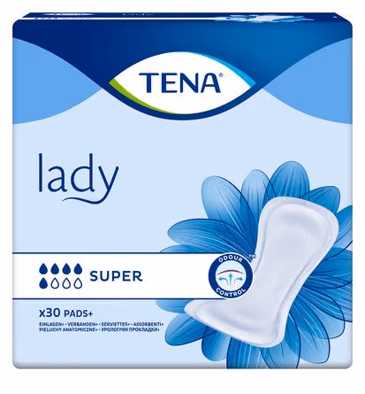 TENA Lady Super Bladder Pad for Women (30 pcs)